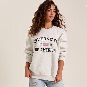 ALTARD STATE embroidered united states sweatshirt💕